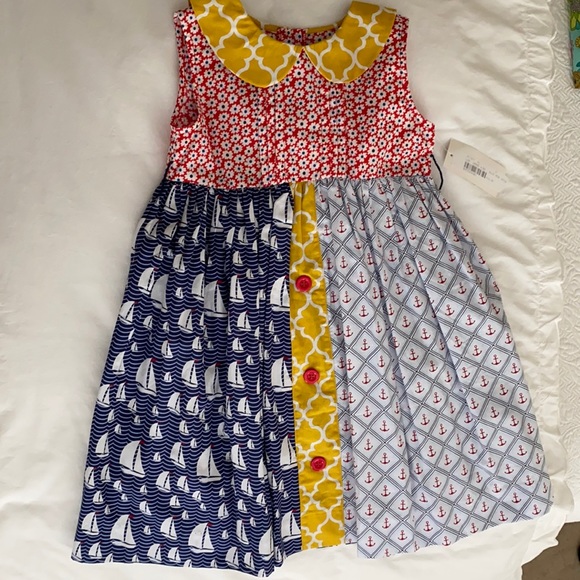 Sailboat and Anchors Dress - Picture 1 of 1